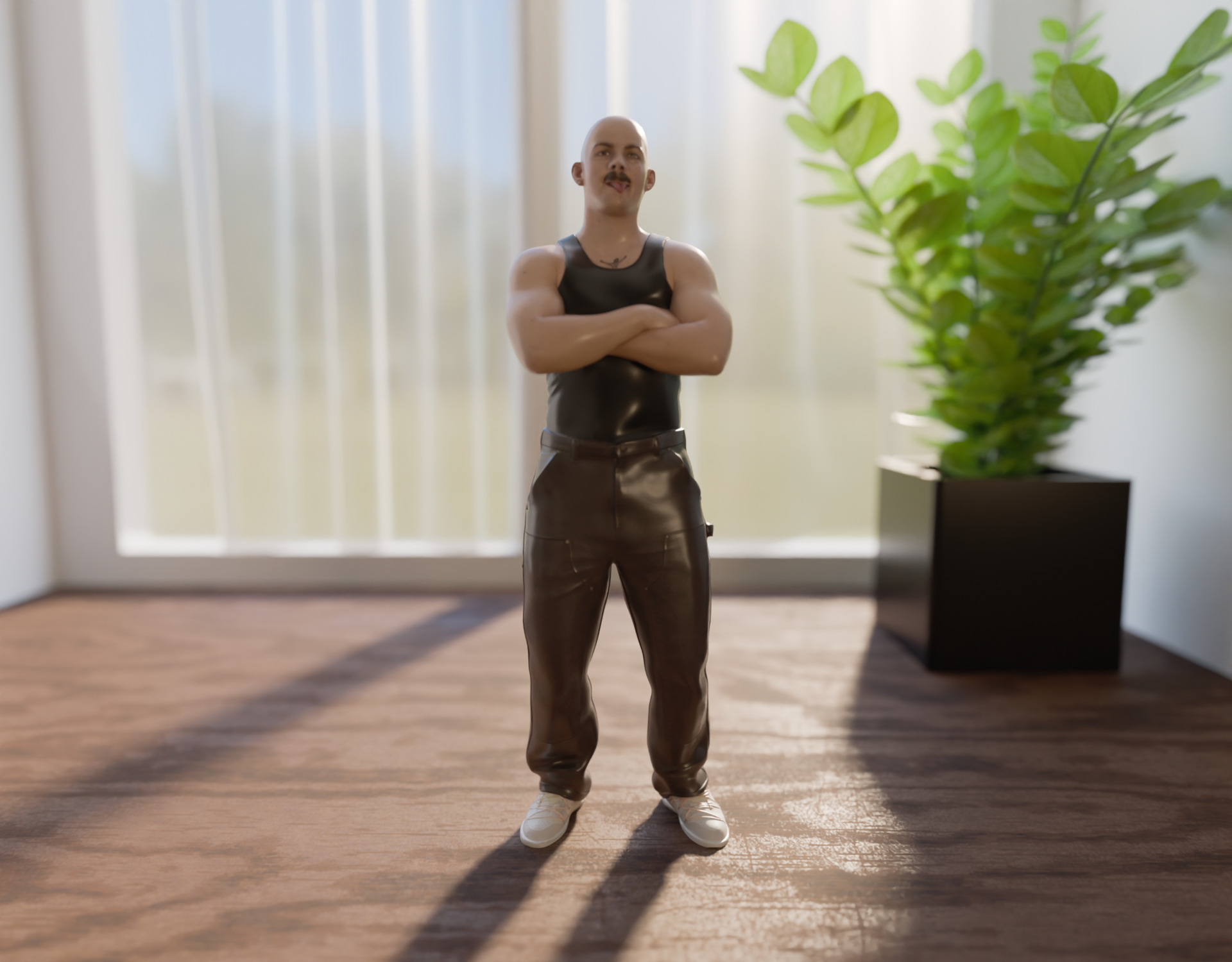 Cracey Man Pose 2