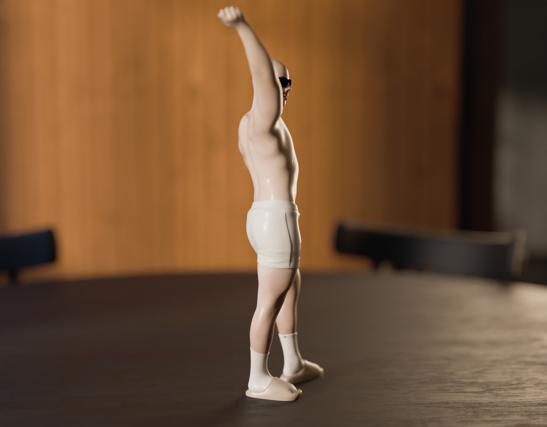 Cracey Man Pose 3